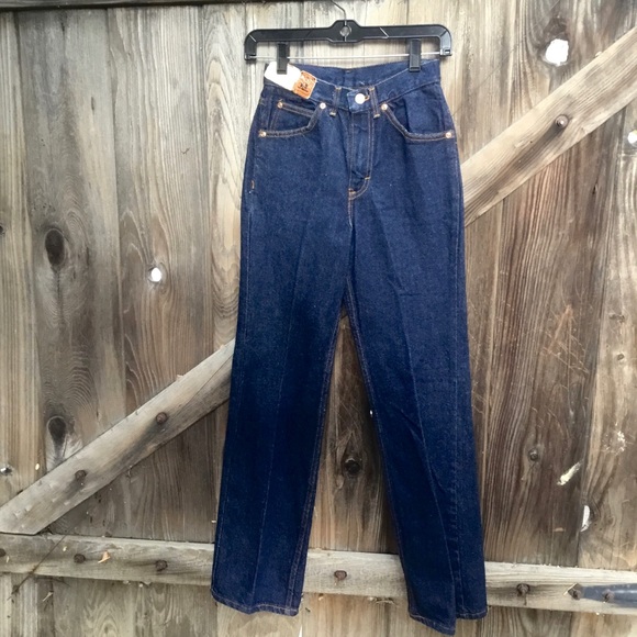 El Paso by Brittania Denim - Vintage high waist straight leg Brittania jeans 26